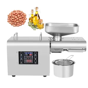 Hot sale in India domestic home use small sunflower oil cold pressed/sesame oil extraction machine