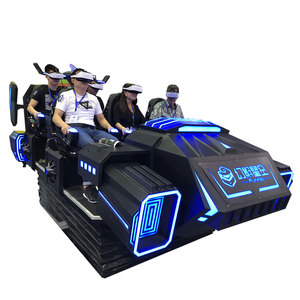 2020 ZHUOYUAN Funin VR de jeu de <span class=keywords><strong>voiture</strong></span> de course 9d vr machine 6 sièges foncé mars équipement de jeu de tir - Product Image 2