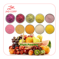 Poudre de jus de fruits naturelle, soluble dans l'eau, qualité alimentaire, en vrac, pour boissons, smoothies