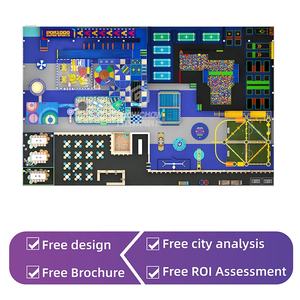 Parc <span class=keywords><strong>de</strong></span> trampoline intérieur personnalisé Qiaoqiao <span class=keywords><strong>de</strong></span> 2000 m² avec aire <span class=keywords><strong>de</strong></span> jeux pour enfants, fosse à balles et <span class=keywords><strong>parcours</strong></span> <span class=keywords><strong>de</strong></span> cordes pour le plaisir et l'activité - Product Image 4