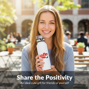 Valentine's Day Love Confession Waterproof Stickers with Strong Adhesive Custom Made - Product Image 2