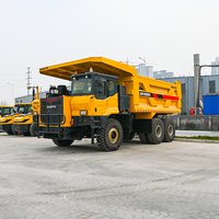 Camion benne minier Shantui SK135 à grande capacité de charge pour le transport de la roche superposée en carrière et les travaux miniers