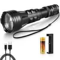 Lampes de poche de chasse UniqueFire 2001D, puissantes, laser longue portée 940 nm, LED IR rechargeables, longue durée de vie