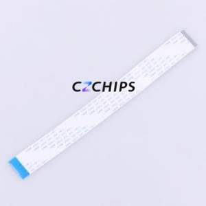 JS10B-20P-200-4-8 FFC Cable (Flexible Flat Cable) P=1mm Connector 20P 1mm 0.3mm Reverse - Product Image 1