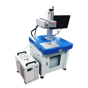 Desktop UV Laser Marking Machine 3w 5w Portable Marking for crystal High precision engrave glass stainless laser MAX source JP