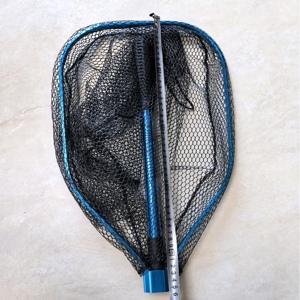 Épuisette pliable portable de 84 cm en alliage d'aluminium avec sac de rangement pour la pêche à la ligne, la pêche en eau calme et la pêche en radeau - Product Image 2