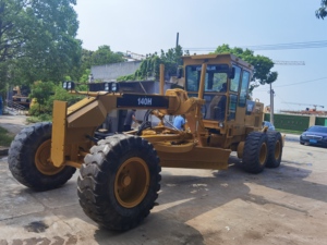 Precio al por mayor Caterpillar Cat 140K 140h 140g Caterpillar Motor Grader Cat 140 Cat140h Maquinaria de construcción de alta calidad - Product Image 3