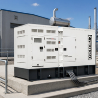 Genset Cummins 300KVA 240KW Silent Diesel Generator Set 300KVA Generator Diesel Kedap Suara 240KW Diesel Generator AC 3 Fasa