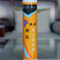 Scellant ignifuge pour joints de construction, mastic ignifuge intumescent pour murs et pénétrations extérieures
