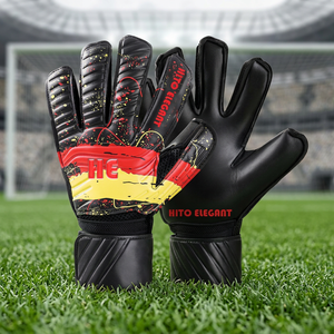 Gants de gardien de but de football professionnels pour adultes et jeunes HITO ELEGANT, fournisseur direct d'usine, respirants, antidérapants, fermeture à boucle auto-agrippante - Product Image 2