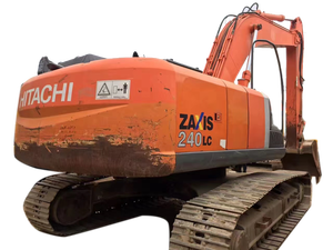 Excavatrice d'occasion Hitachi ZX240LC 24 tonnes d'origine japonaise |   Configuration élevée |   Avec lignes de rupture |   Vidéo du site disponible - Product Image 2