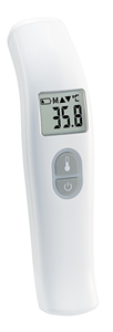 Termómetro infrarrojo sin contacto con alerta instantánea de fiebre y pantalla LCD grande para un control rápido y preciso de la temperatura frontal - Product Image 4