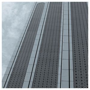 Panneau en <span class=keywords><strong>aluminium</strong></span> découpé au laser, motif artistique, design personnalisé, cloison intérieure, façade extérieure, revêtement en <span class=keywords><strong>aluminium</strong></span> - Product Image 3