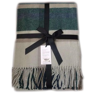 All Season Blanket <strong>King</strong> <strong>Size</strong> Wool Blanket Plaid Merino <strong>Throw</strong> and Blanket - Product Image 5