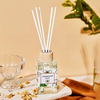 Diffuseur de parfum liquide naturel à bâtonnets 5.8*5.8*22.5cm Huile essentielle 320g Logo personnalisé MOQ 50 pièces