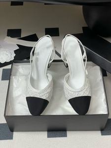 Nouvelles sandales à talons hauts pour femmes en PU de haute qualité, avec talon fin de 9 cm, design talon épais, résistantes à l'usure, été - Product Image 3