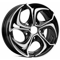 Velg Alloy 15 16 Inch Dengan Pcd 100-114.3 Velg Tuning Warna Biru Mesin Face 2023 Desain Terlaris