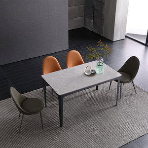 ZEYU Dining Table With Chair Round Modern Dining Room Sets Dining Table Set 8 Seater