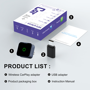 Interconexión Inteligente Inalámbrica y con Cable CarPlay, Adaptador USB Portátil de 7 Pulgadas, Doble Núcleo, 2GB, para Caja Original de Auto, Android Auto Universal - Product Image 5