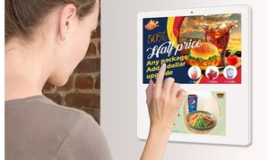 10 Inch <span class=keywords><strong>13.1</strong></span> Inch 15.1 Inch Kép LCD Máy Nghe Nhạc Quảng Cáo Đôi LCD Máy Tính Bảng - Product Image 3