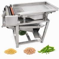 Décortiqueuse agricole pour pois verts frais et haricots de soja, machine à éplucher les haricots, décortiqueuse de fèves humides, machine à éplucher 40 kg/h