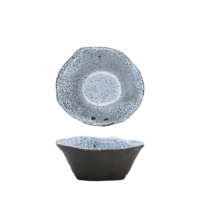 Tazón para Ostras Granilla de 17 cm, 46 cl, Estilo Was, Plato de Cerámica