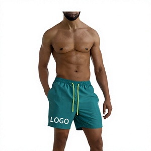 <b>Mens</b> 2 in 1 Swim Shorts Quick Dry Compression Liner Drawstring Elastic Waist Beach <b>Trunks</b> Gym Training Shorts - Product Image 1
