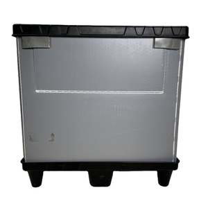 Nhiệm vụ nặng nề nestable gaylord Pallet hộp thùng lớn tổ ong PP nhựa có thể gập lại Stackable vận chuyển lưu trữ số lượng lớn Thùng - Product Image 5