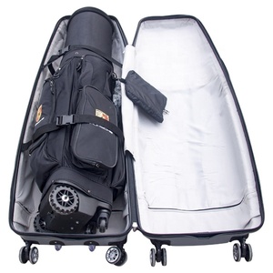 <span class=keywords><strong>Sac</strong></span> <span class=keywords><strong>de</strong></span> <span class=keywords><strong>golf</strong></span> <span class=keywords><strong>de</strong></span> <span class=keywords><strong>voyage</strong></span> personnalisé en polyester et EVA rigide avec roulettes, unisexe, vente en gros - Product Image 2