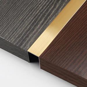 优雅的现代设计不锈钢金色瓷砖边缘条发际镜装饰装饰金属 - Product Image 6