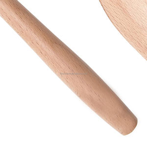 Beech Wood <b>Spoons</b> Utensil 4-Piece <b>Set</b> Beechwood Kitchen Utensil Long Handle <b>Wooden</b> <b>Spoons</b> for Cookin <b>Wooden</b> Cooking Utensils <b>Set</b> - Product Image 6