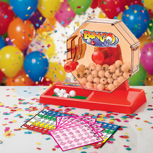 <span class=keywords><strong>Jeu</strong></span> de bingo classique en plastique pour table, avec plateau à balles et cartes, pour enfants et adultes, divertissement pour les fêtes - Product Image 4