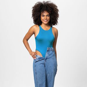 Body Moldeador Sin Costuras, Mono de Una Pieza, Sexy, Color Sólido, Ajustado, Largo, para Mujer, Talla Grande - Product Image 5