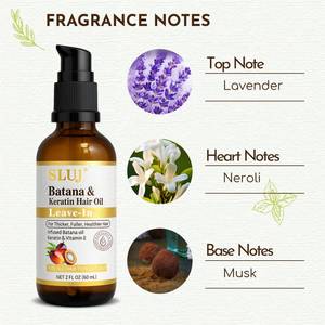 Le traitement des cheveux favorise la croissance des cheveux plus épais 2 oz d'huile de graines de batana sans paraben pour la croissance des cheveux - Product Image 4