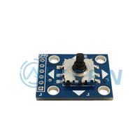 Módulo de Botón de Navegación de Cinco Vías AI-KSEN, Joystick 5D, Microcontrolador, Teclado Independiente para Computadora