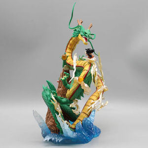 Figura de Anime <span class=keywords><strong>DBZ</strong></span> de 24 cm, <span class=keywords><strong>Son</strong></span> <span class=keywords><strong>Goku</strong></span> con Shenron, Estatua, Modelo Coleccionable, Figura <span class=keywords><strong>DBZ</strong></span>, Adorno, Juguete, Regalo - Product Image 3