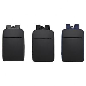 Custom Printed Fashion High Capacity Man Leather Design Computer Mochilas Travel <b>Laptop</b> Bag <b>Backpack</b> with Usb Hidden Compartment - Product Image 3