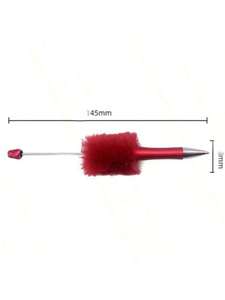 Bolígrafo de punta redonda giratorio de peluche con pompón, creativo, hecho a mano, lindo y esponjoso, de uso <span class=keywords><strong>universal</strong></span>, superventas transfronterizo, en stock. - Product Image 6