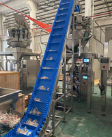 Machine d'emballage automatique verticale pour sachets de bonbons, chips de pommes de terre, graines de tournesol, popcorn, aliments soufflés, avec imprimante de date