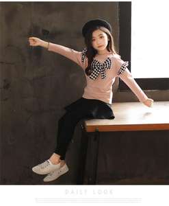 Conjuntos de Camisetas para Niños y Vestidos Largos para Niñas, Fabricantes de Ropa en Shenzhen, Turquía - Product Image 2