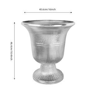 Grands pots de jardinière en <span class=keywords><strong>plastique</strong></span> <span class=keywords><strong>pour</strong></span> la décoration extérieure de jardin à la maison <span class=keywords><strong>pour</strong></span> arbres arbustes fleurs - Product Image 2