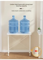 Mesa Plegable Multiusos, Escritorio para Computadora, Mesa de Comedor Móvil, Mesa de Estudio para el Hogar, Apartamentos de Alquiler, Mesa Plegable de Tablero de Densidad Media (MDF)