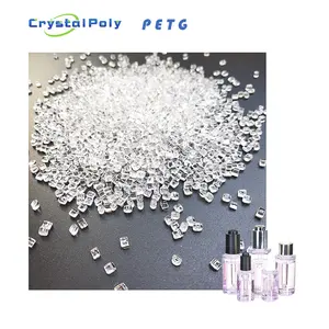 Precio de resina transparente de Petg Materia prima fabrica pellets de Petg