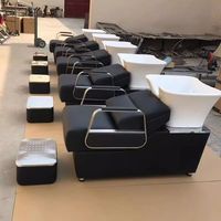 Shampooing Lit Cheveux Lavage Chaise Thai Spa Massage Fauteuils Salon De Beauté Lavage Chaises