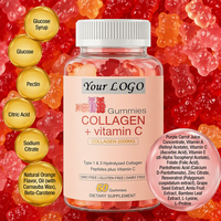 Gummies Véganes Boostant le Collagène, Fabricant OEM avec Biotine et Vitamine C pour la Peau, les Cheveux et les Ongles, Soutien Beauté, Marque Privée