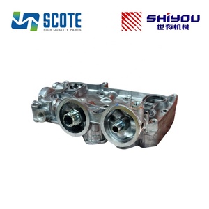 Shiyu VOE21099784 21099784 D6E VOLVO 굴삭기 EC160C EC180C 용 중국산 오일 쿨러 커버 하우징 교체 - Product Image 4