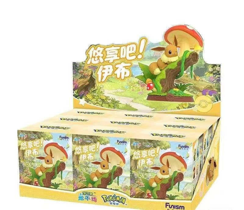 Pokémon Enjoy it Eevee Figures  9 Boxes/set