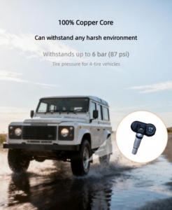 TPMS Bluetooth pour voiture, surveillance en temps réel, capteur interne, sans programmation, synchronisation rapide avec l'application mobile, double affichage - Product Image 3
