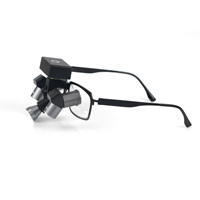 Loupes dentaires TTL Micare JENM-350X+MG-JD2100 3.5X avec lampe frontale LED, 61g, légères, pour chirurgiens dentistes