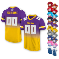 Jersey Sepak Bola Custom dengan Nama dan Nomor, Kaos Tim Personal untuk Hari Pertandingan, Penggemar Sepak Bola Universitas, Hadiah Seragam Olahraga